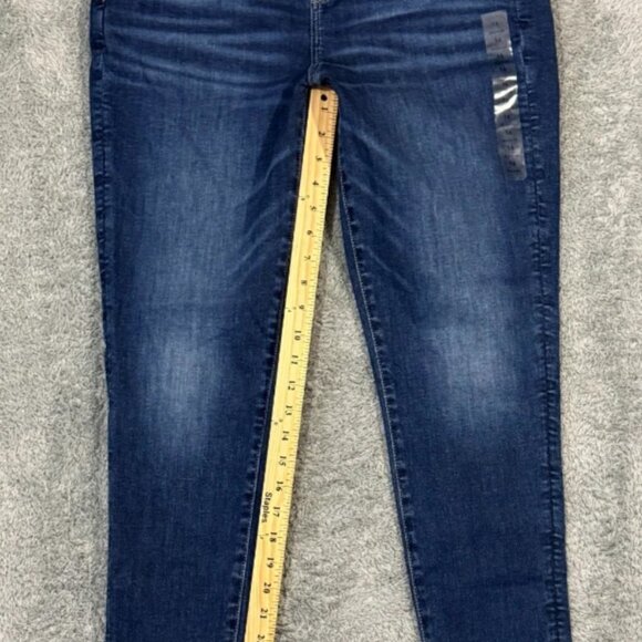 American Eagle Super Hi-Rise Jegging Jeans Women’s Sz 16 Next Level Stretch NWT - Picture 2 of 12
